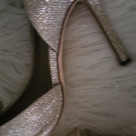 Betsey Johnson bling bling shiny PRINCE d'Orsay Pump - Picture 9 of 14